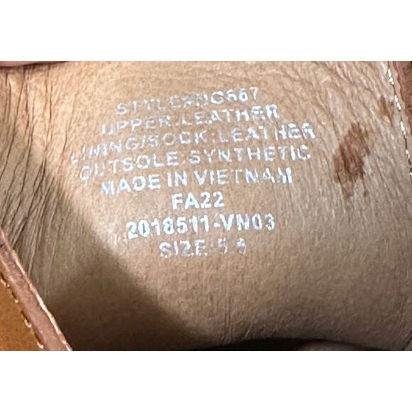 Madewell The Rayna Lace-Up Boot English Saddle Leather Size 5.5 NIB Combat Boot - Picture 14 of 16